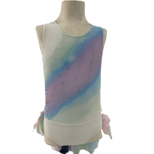 Maillot colors pastel amb perles