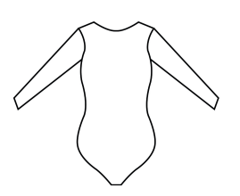 maillot rítmica escolar